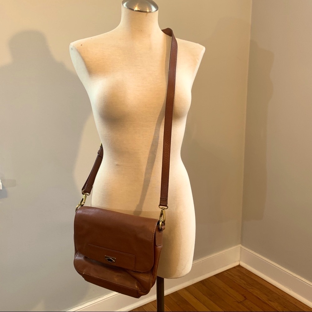 Fossil Turn-lock Crossbody Bag